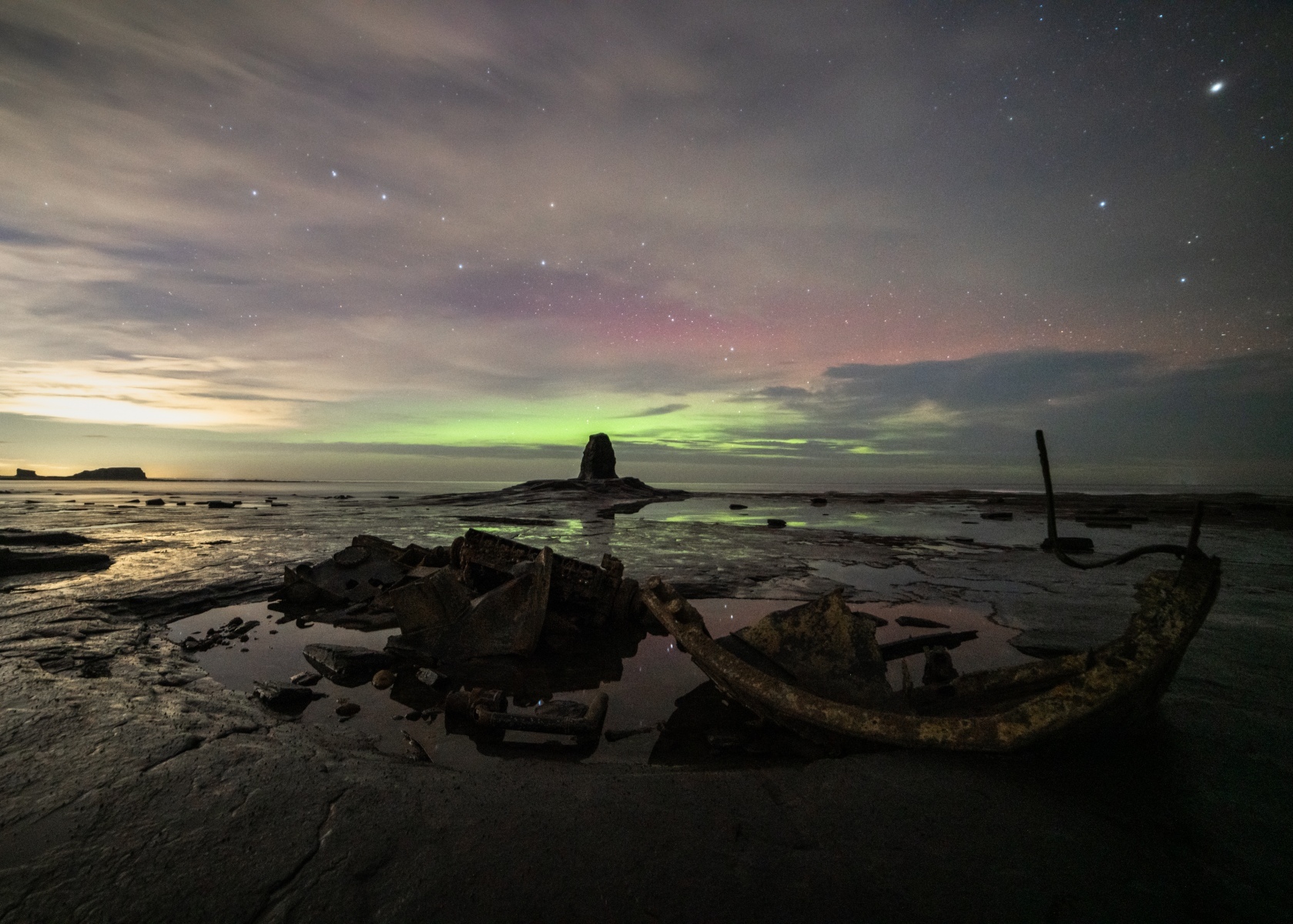 Aurora over Admiral Von Tromp