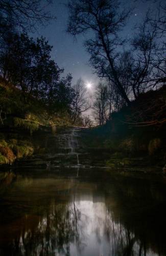 Bloody Beck Falls Moonscape