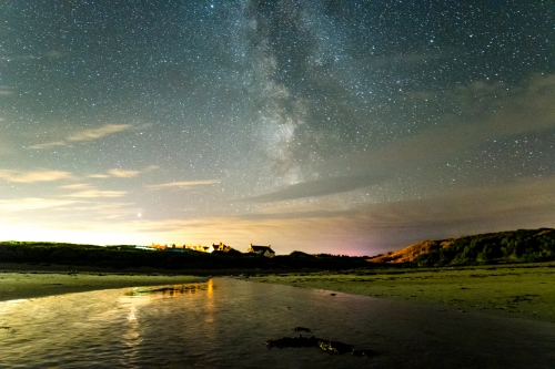 Bambrough Beach Nightsky