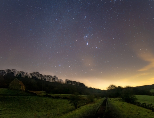 Esk Valley &  the Winter triangle