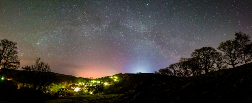 Milkyway over Grosomont Village