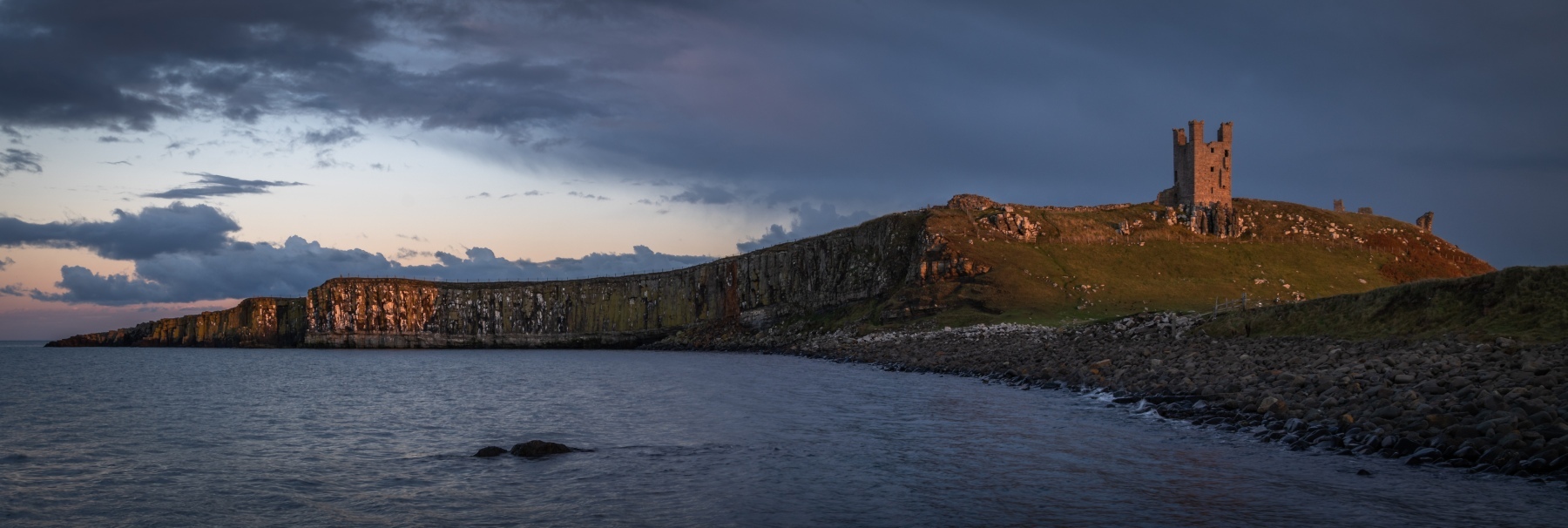 Dunstanburgh Castle  Sunset